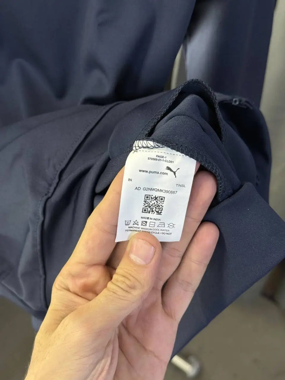 Pum a BMW Motorsport Zipper Jacket (Navy)