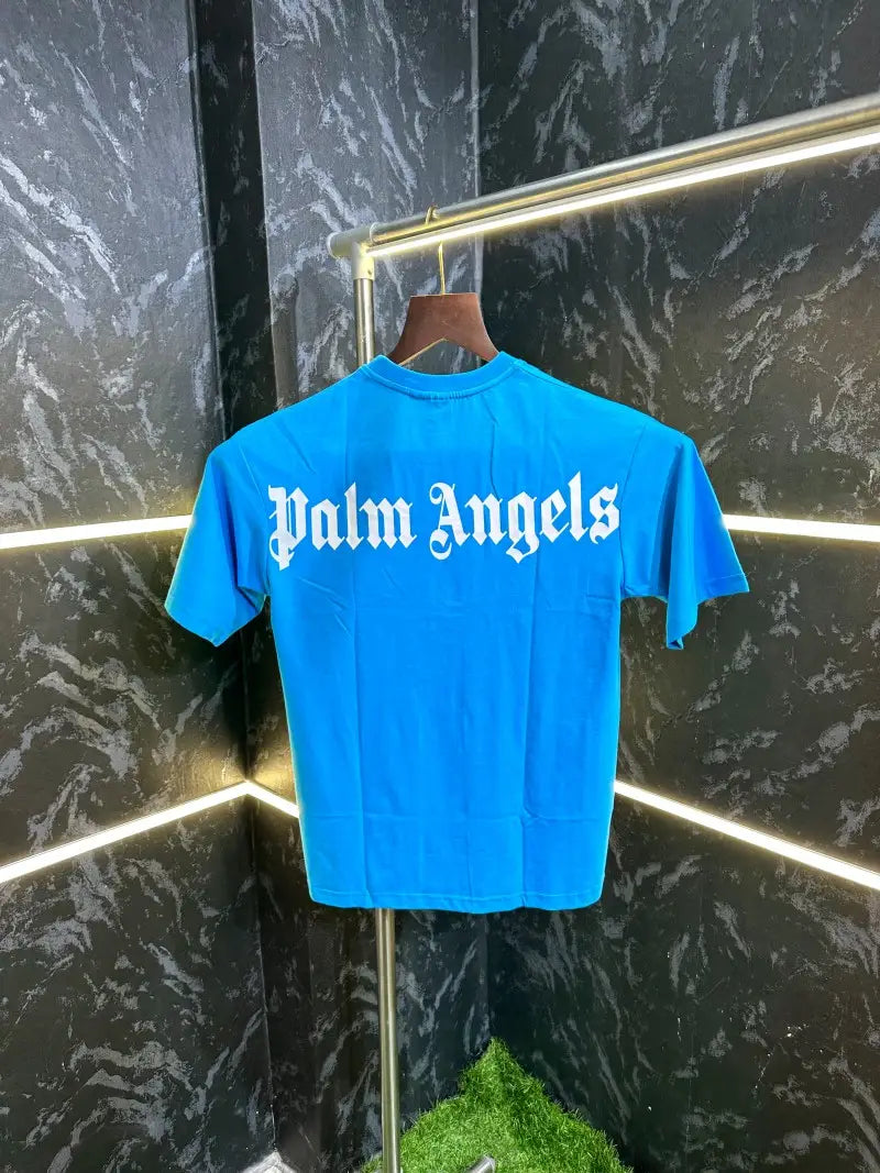 Palm Angels Oversized Tshirt Blue