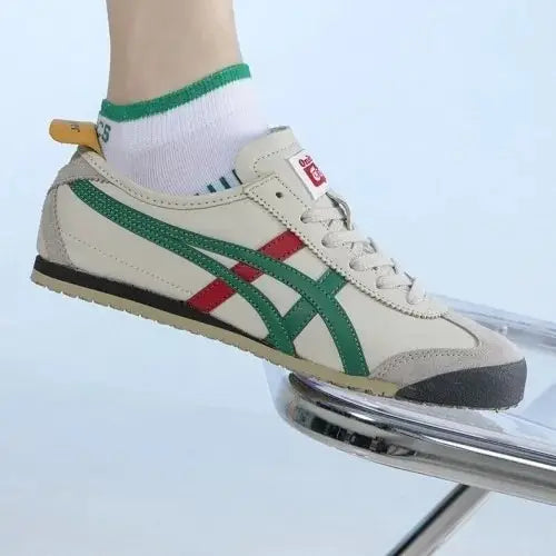 Onitsuka Tiger Sneakers Mexico 66 Beige/ Green/ Red/ Yellow Sneakers for men