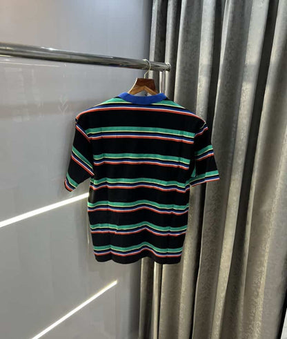 GueSs  Black Embroidery Print Imported Oversized T-Shirt