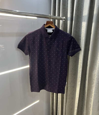 Calvin Klein Purple Premium Polo T-Shirt