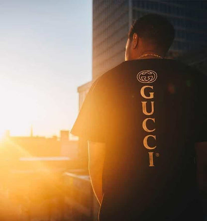 Gucc_i camaro black imported oversized t-shirt