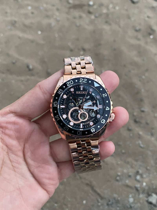 Seiko Automatic copper black