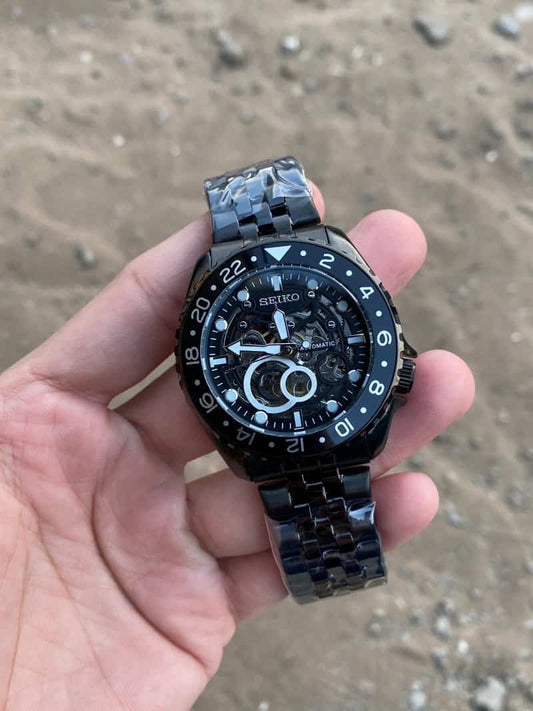 Seiko Automatic full black