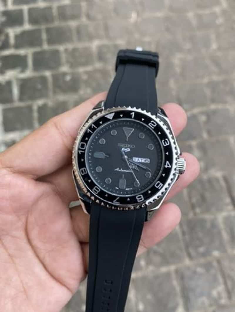 Seiko5 Dlw Silver black