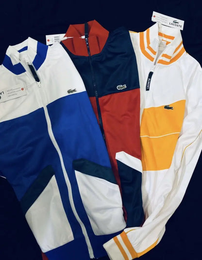 Lacoste Premium Zipper Jacket Blue