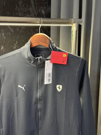 Pum a Ferrari Zipper Jacket (Dark Grey)