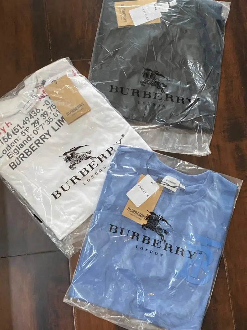 Burberr_y Premium Tshirt White