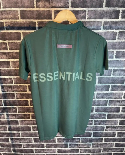Essential Fog Double print Polo Tshirt