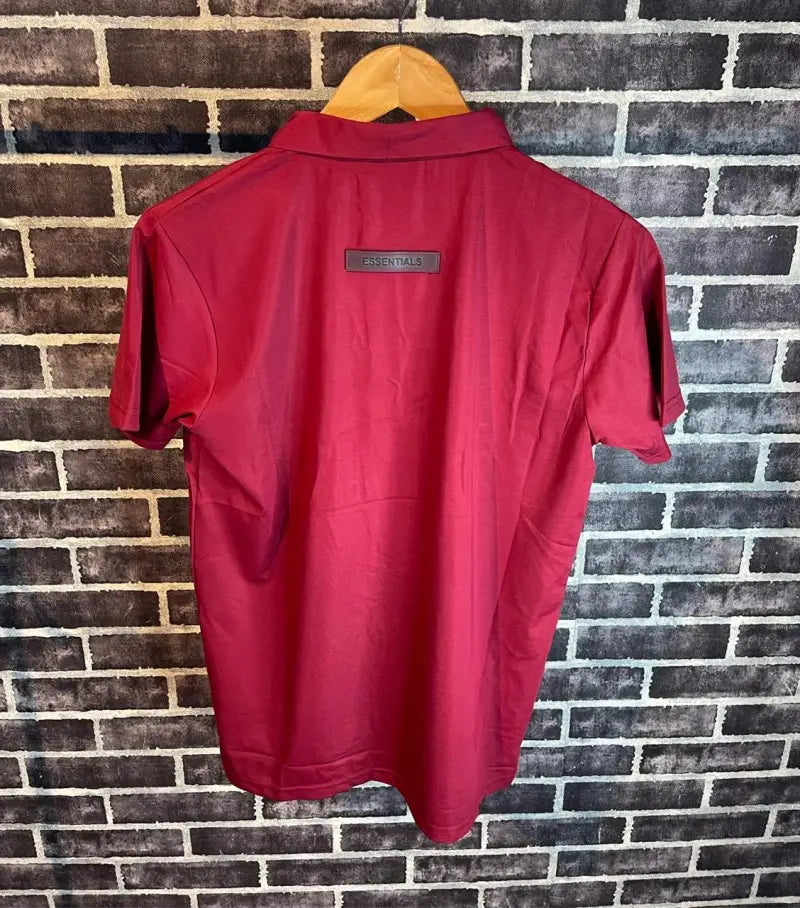 Essential Fog Double print Polo Tshirt