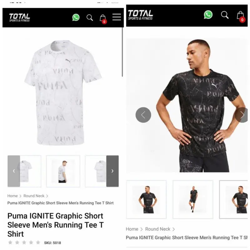 PUM_A LYCRA TSHIRT STORE ARTICLE BLACK - (127)