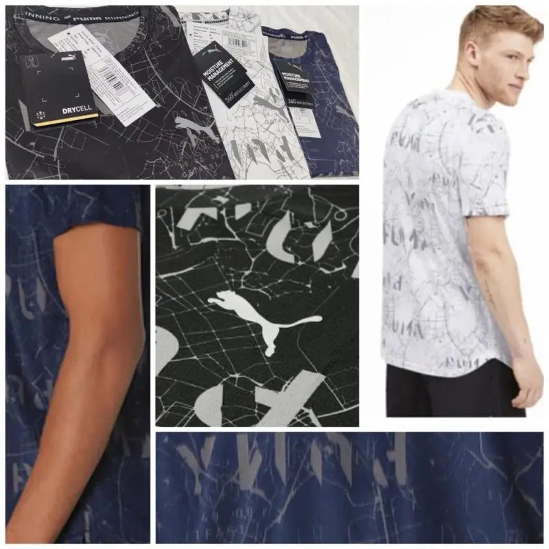 PUM_A LYCRA TSHIRT STORE ARTICLE Navy - (128)