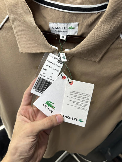 Lacost e Premium Polo Tshirt Brown
