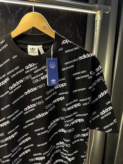 Adida s Neo Premium Round Neck Tshirt Black