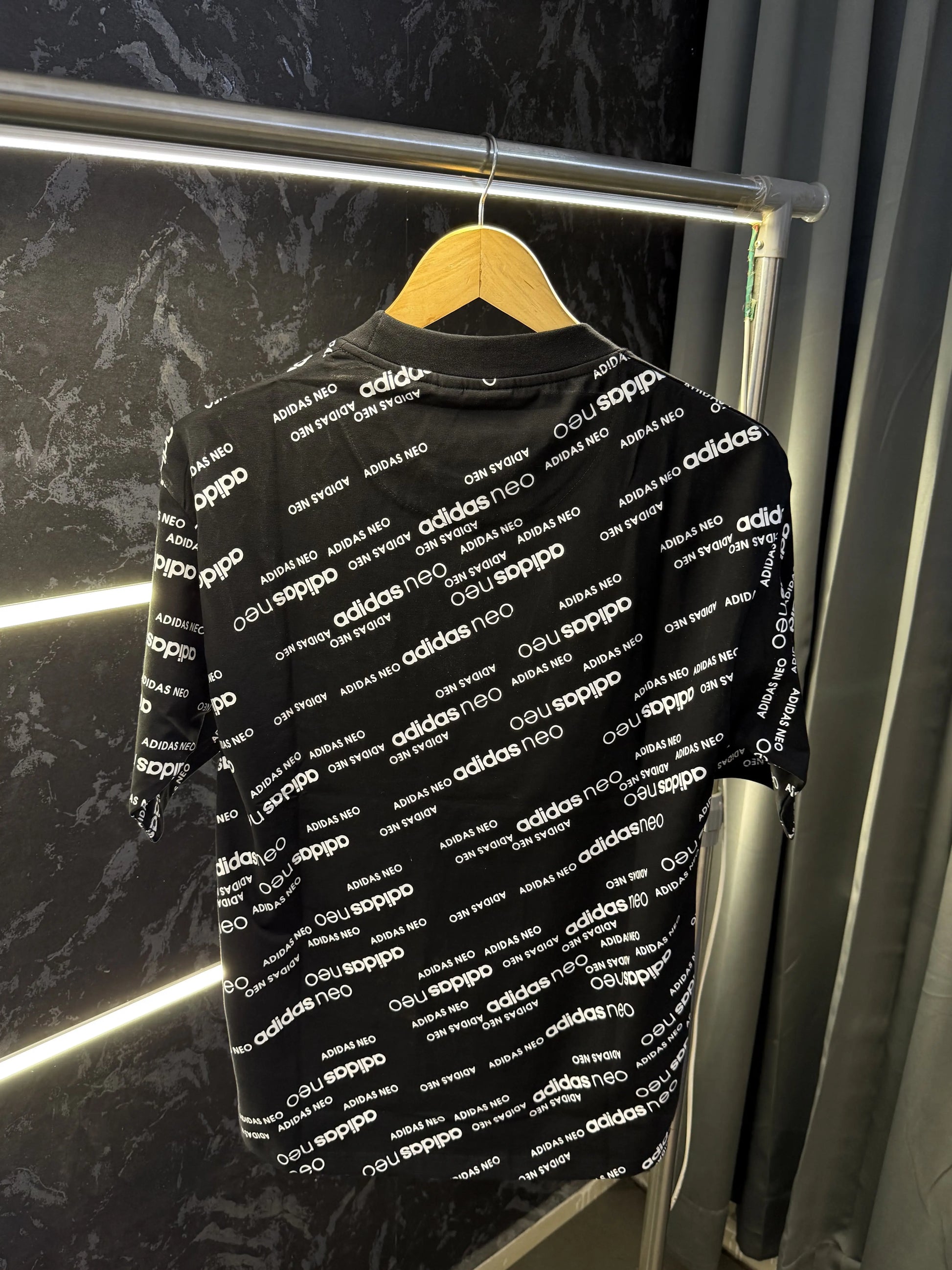 Adida s Neo Premium Round Neck Tshirt Black