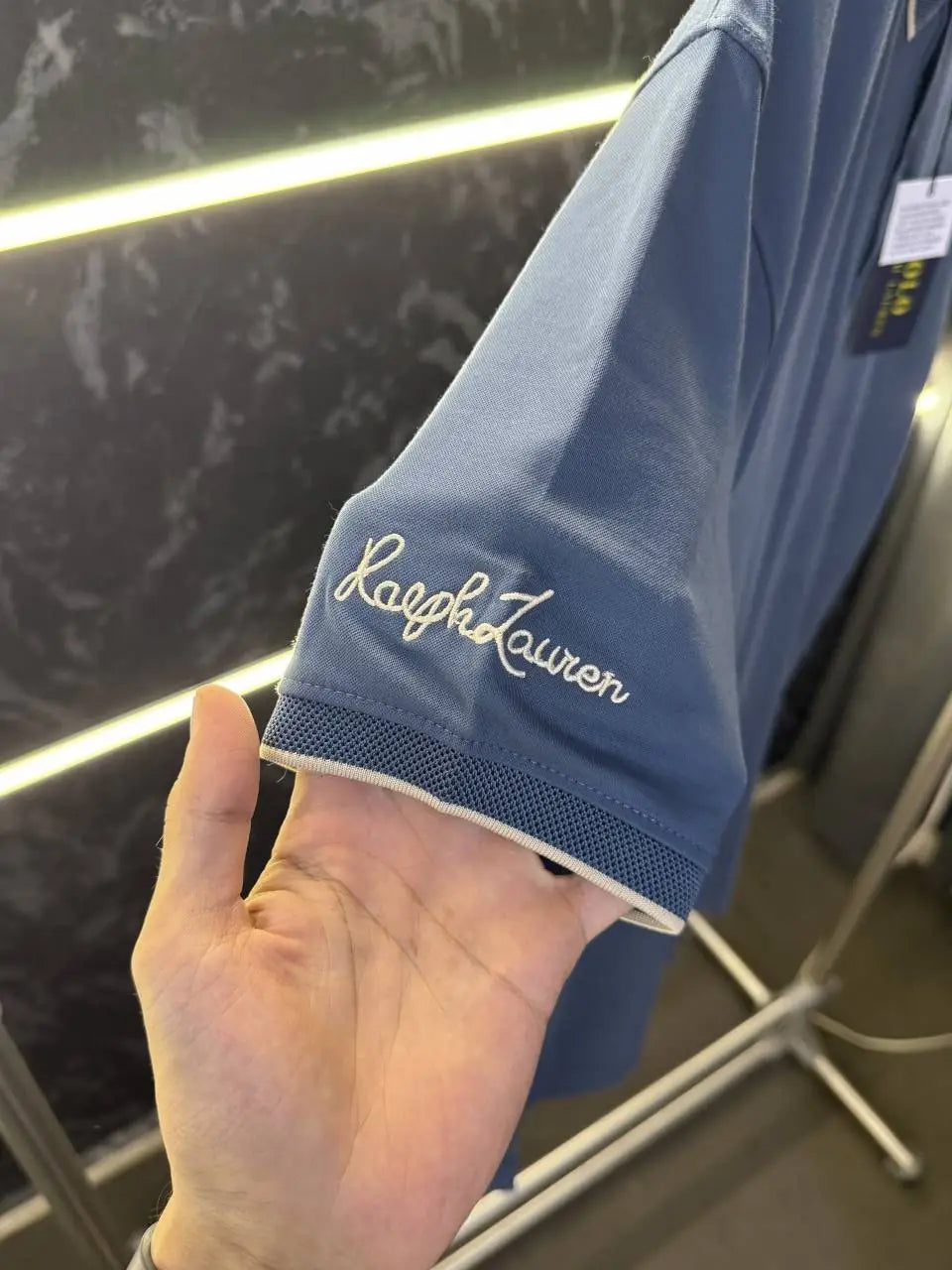 Ralph_Lauren Polo Tshirt ( Teal Blue )