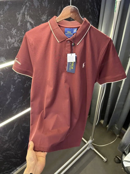 Ralph_Lauren Polo Tshirt ( Maroon )
