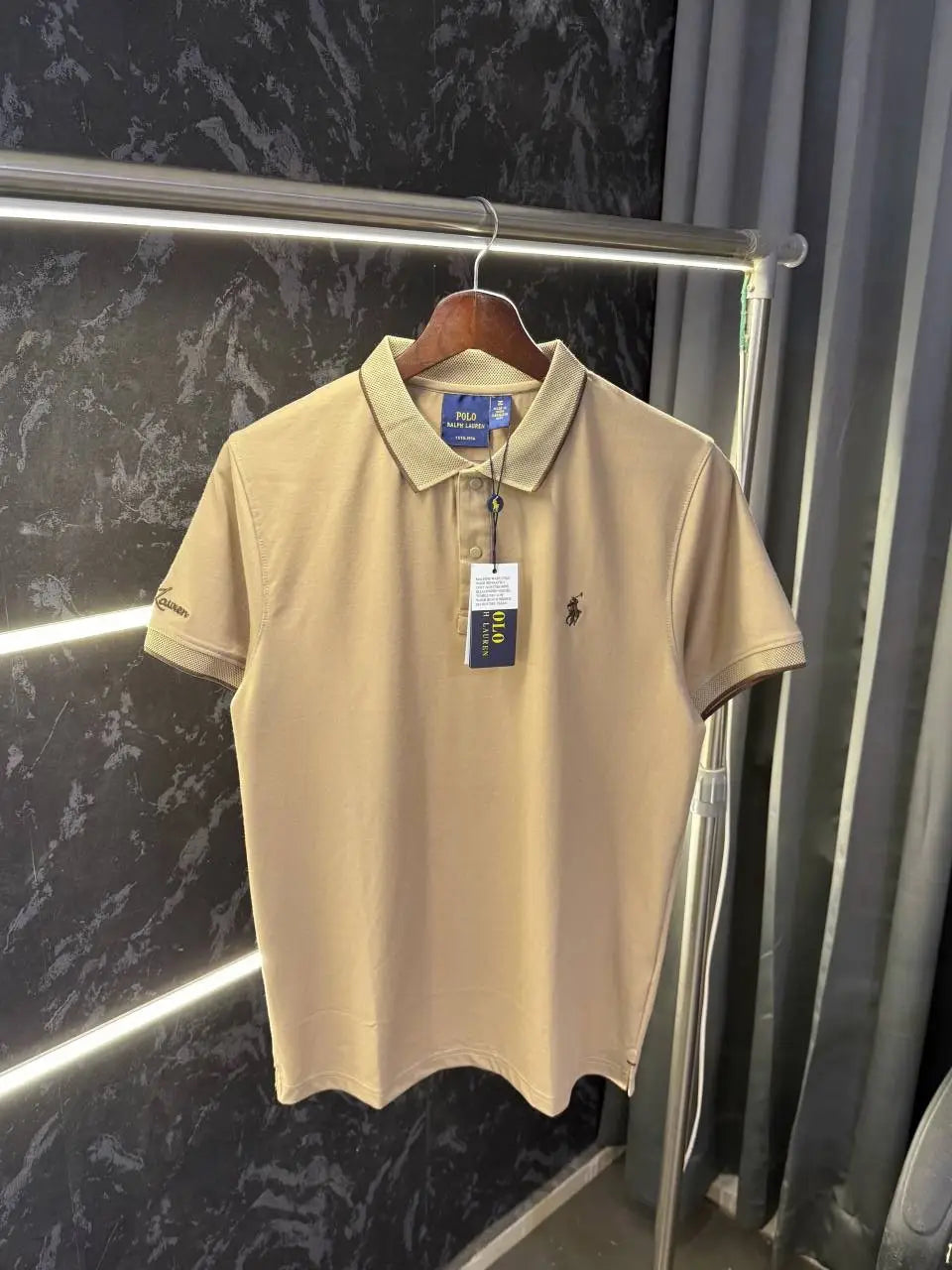 Ralph_Lauren Polo Tshirt ( Brown )