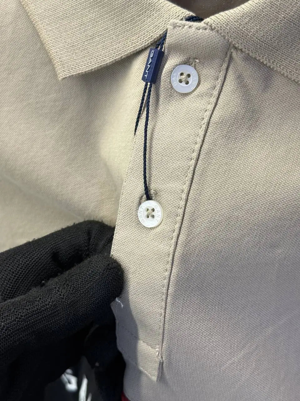 Gant USA Premium Polo Tshirt (Beige)