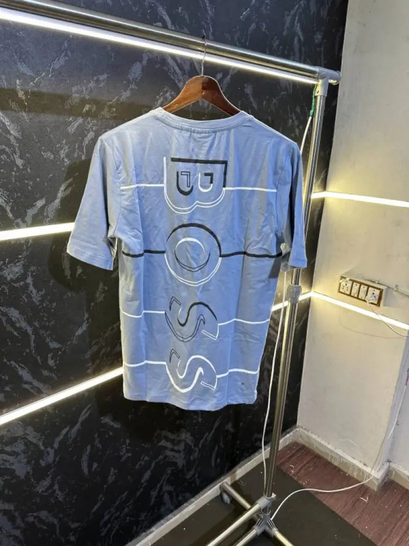 SALE Hugo_Boss Premium Store Article Round Neck Tshirt No Return No Exchange On This Product