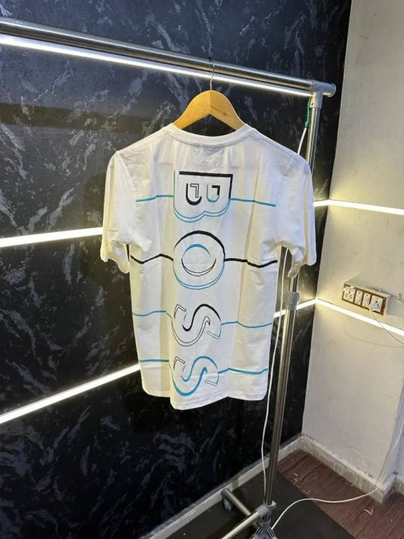 SALE Hugo_Boss Premium Store Article Round Neck Tshirt No Return No Exchange On This Product