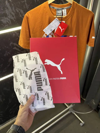 Pum a BMW Round Neck Tshirt with Box Packing