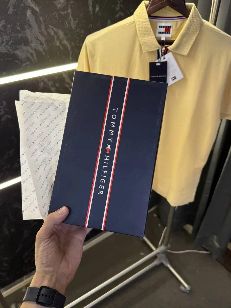 Tommy_Hilfiger Store Article Polo Tshirt ( With Box packing )