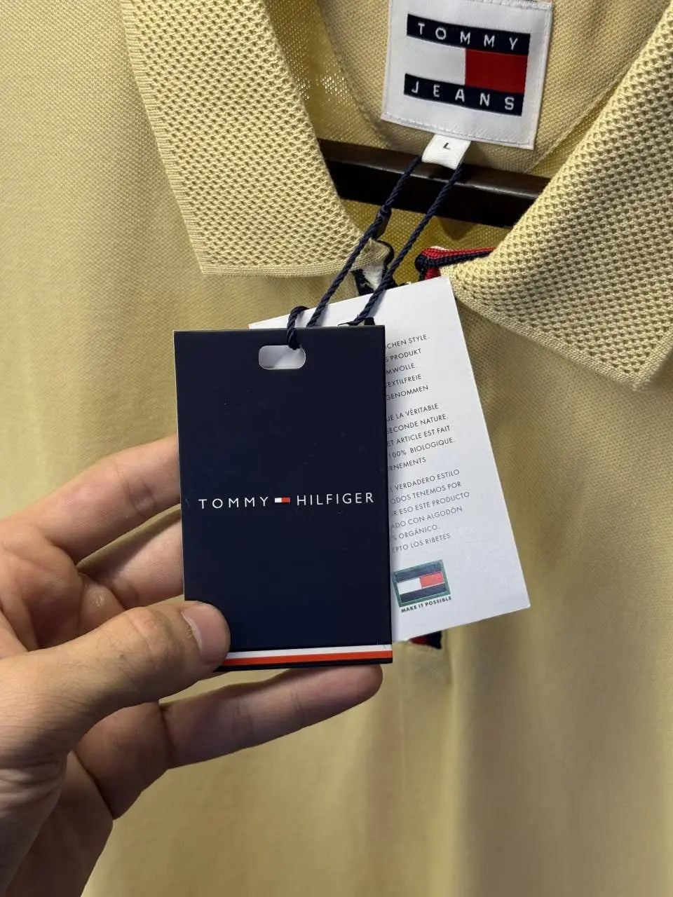 Tommy_Hilfiger Store Article Polo Tshirt ( With Box packing )
