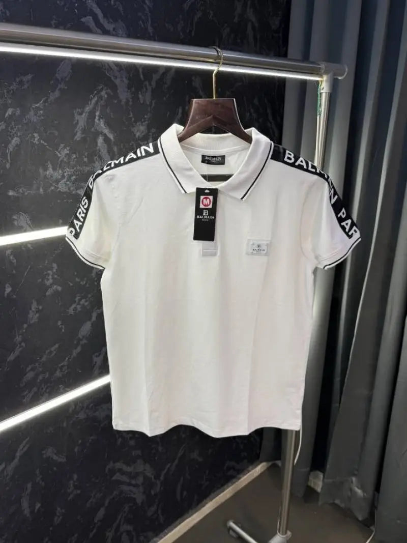 Balmai n Paris Designer Polo T-Shirt
