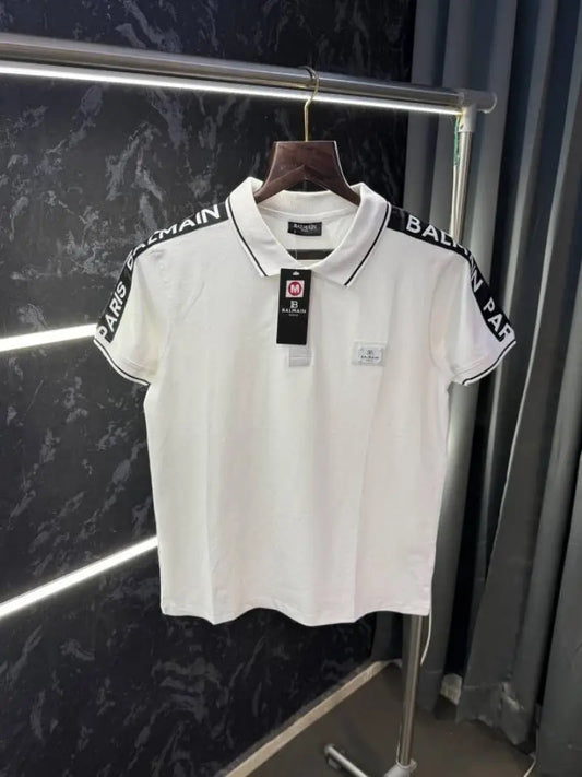 Balmai n Paris Designer Polo T-Shirt
