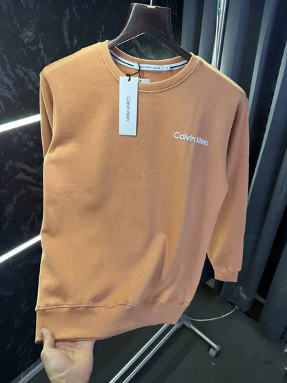 Calvin_Klein Premium Sweatshirt (Cosmic orange)