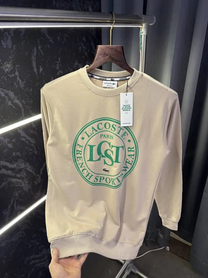 Lacost e Premium Sweatshirt Store Article (Cream)