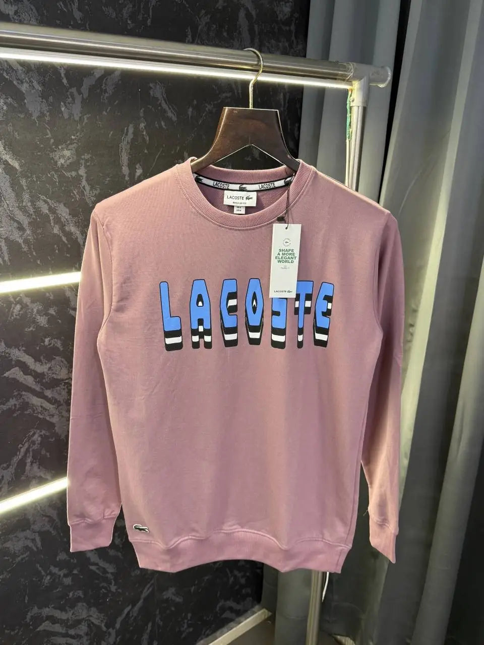 Lacost e Premium Sweatshirt Store Article (Pink)
