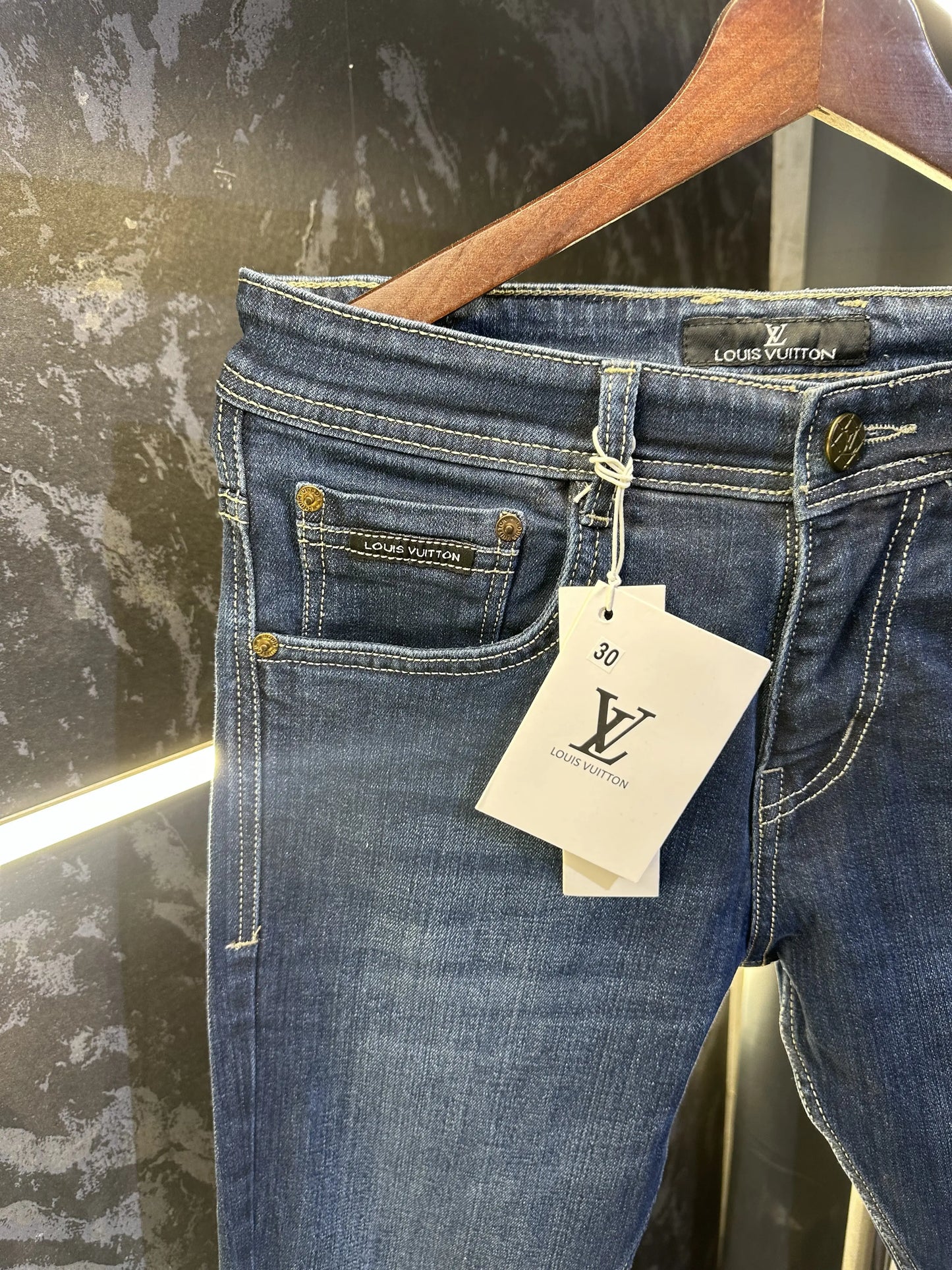Louis_Vuitton Imported Boot Cut Denim