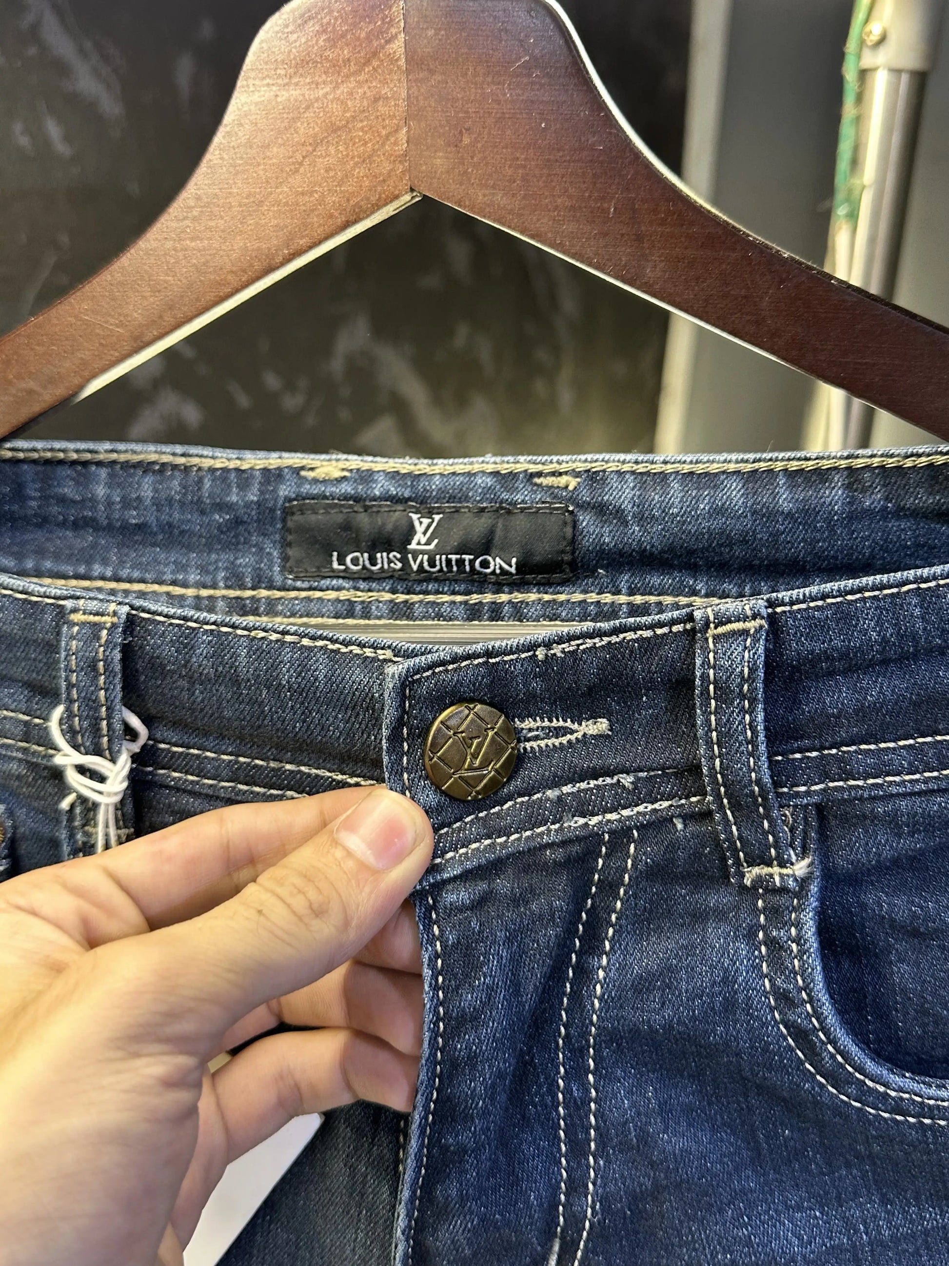 Louis_Vuitton Imported Boot Cut Denim