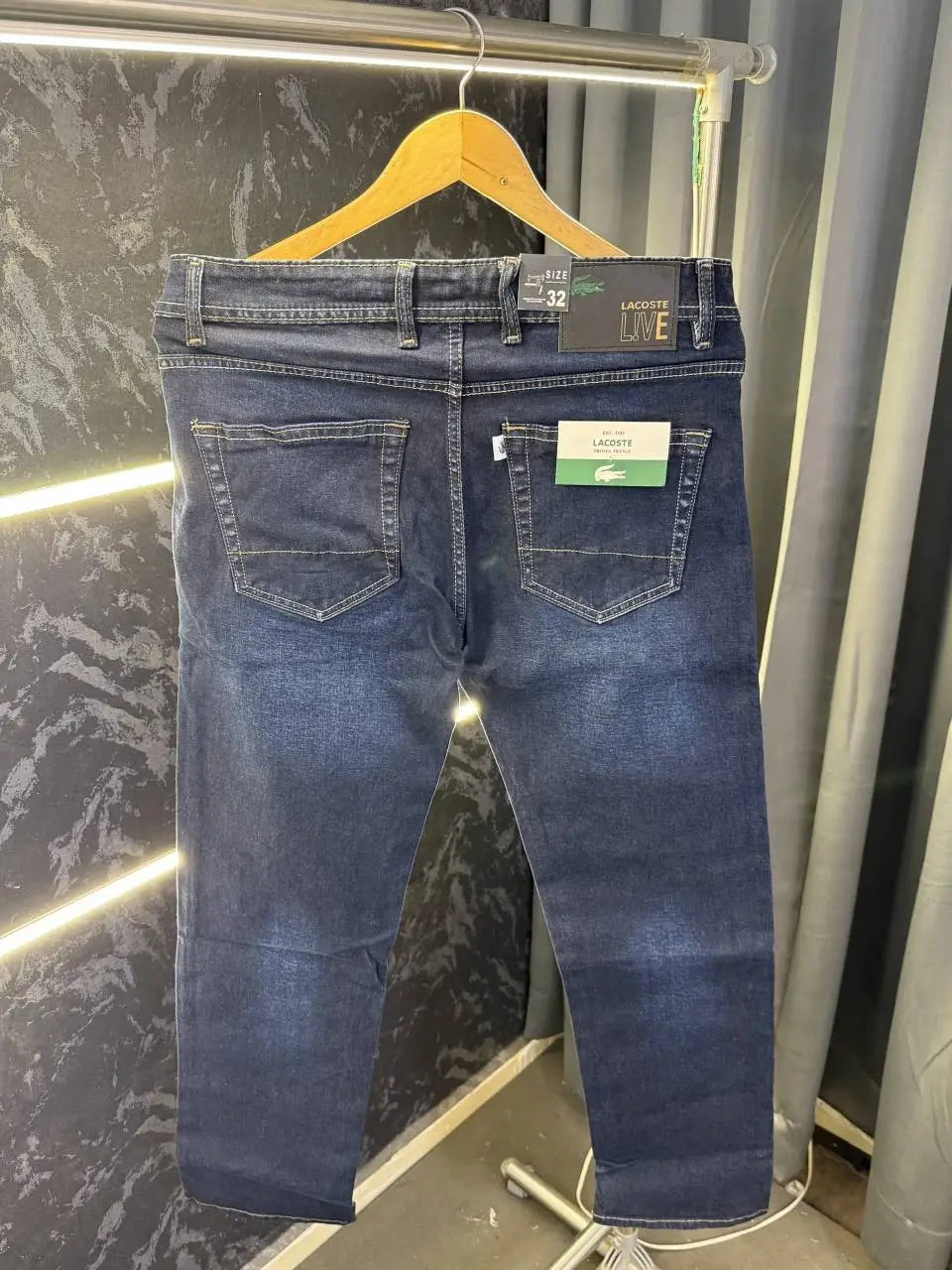 Lacost e Straight Fin Premium Denim