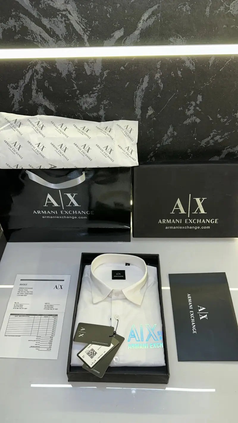 Arman_i Exchange Reflective Store Article Shirt with original packing WHITE