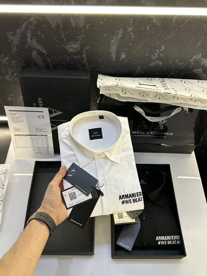 Arman.i Exchange Current Store Article Shirt with Original Packing White