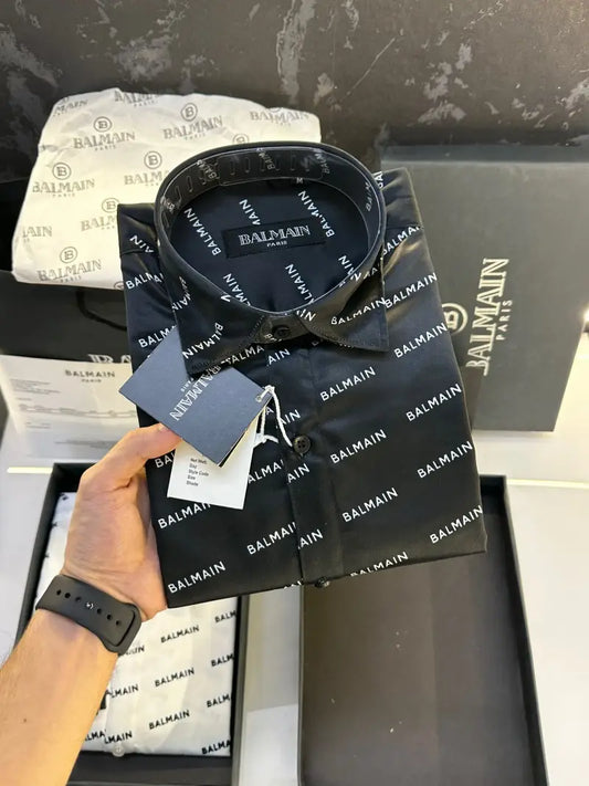 Balmai_n Paris Monogram New Article With Original packaging Black B681
