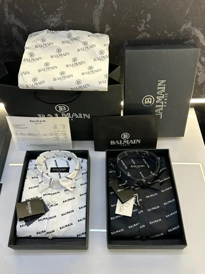 Balmai_n Paris Monogram New Article With Original packaging Black B681