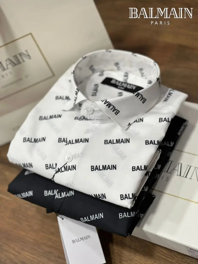 Balmai_n Paris Monogram New Article With Original packaging White B681