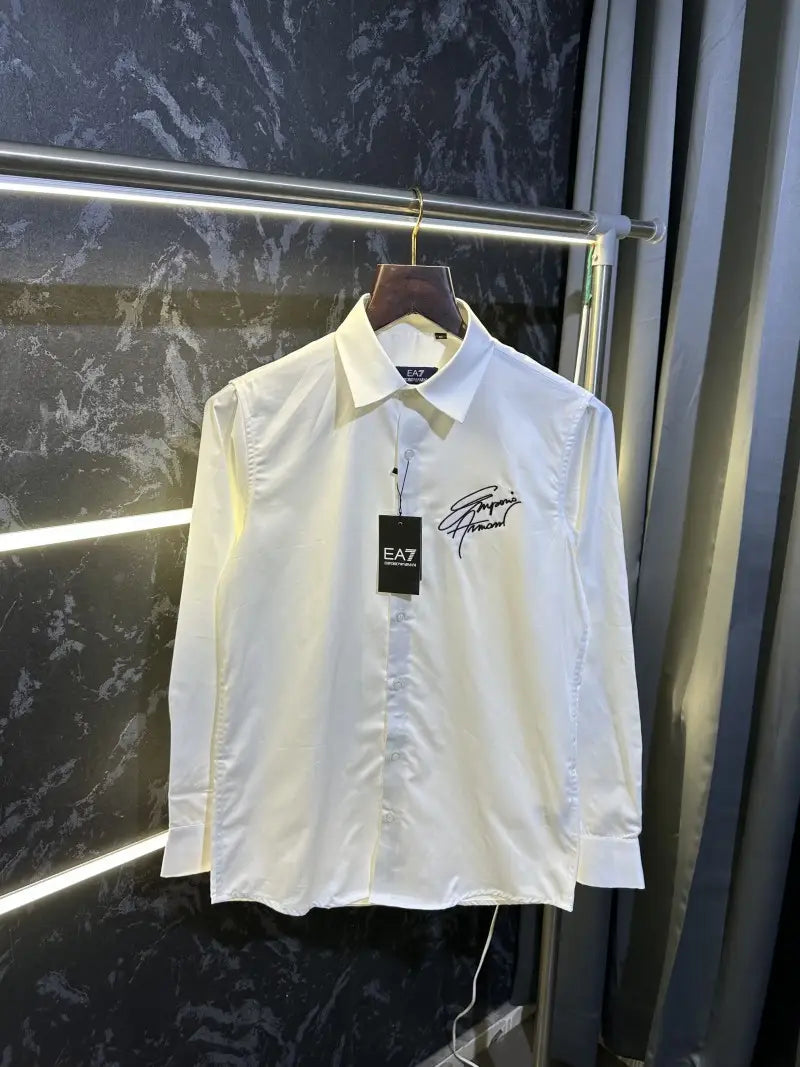 Emporio Arman i Store Article Shirt with Original packing ( White )