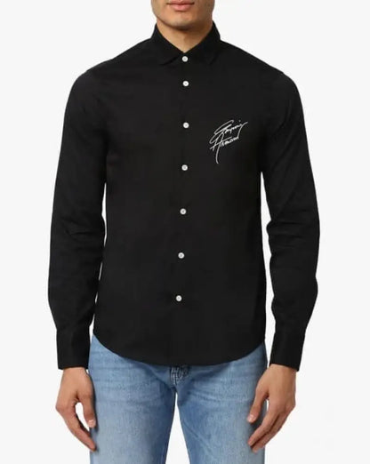 Emporio Arman i Store Article Shirt with Original packing ( NAVY BLUE )