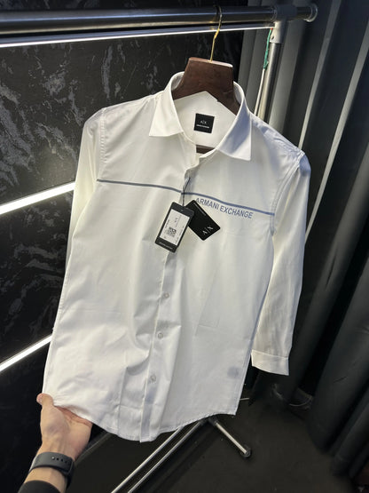 Arman i Exchange Reflective Premium Shirt with Box Packing White AX871