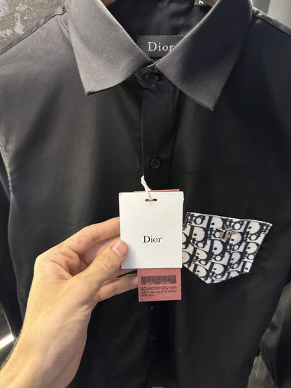 Christian Dio-r Current Store Article Shirt with Original packaging Black