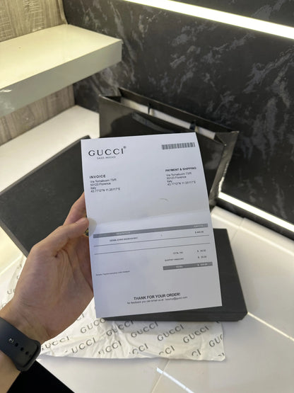 Gucc i Premium Shirt with Original Packing Black