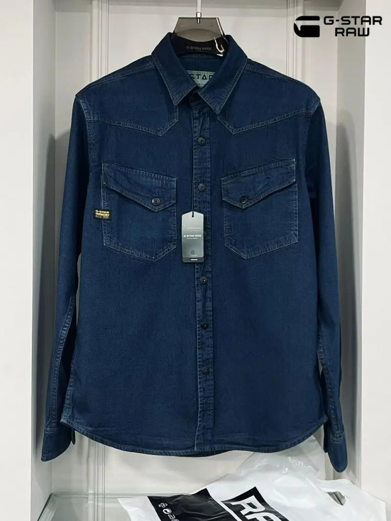G Star Raw Denim Shacket Store article (Dark Blue)