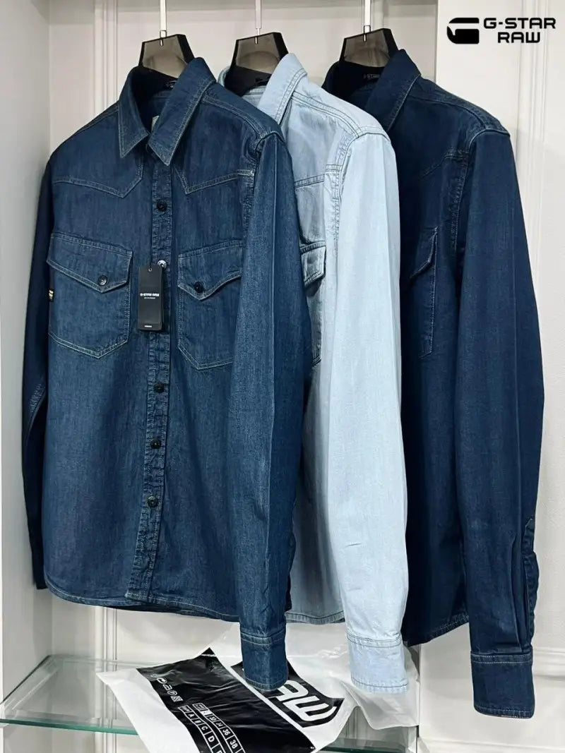G Star Raw Denim Shacket Store article (Dark Blue)
