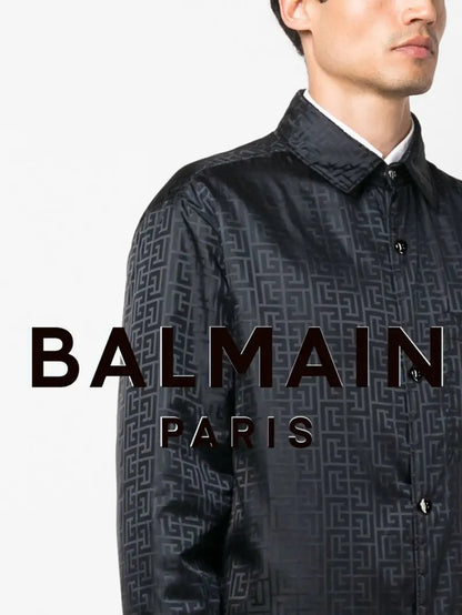 Balmai n Paris Imported Shirt with Original box ( Black )