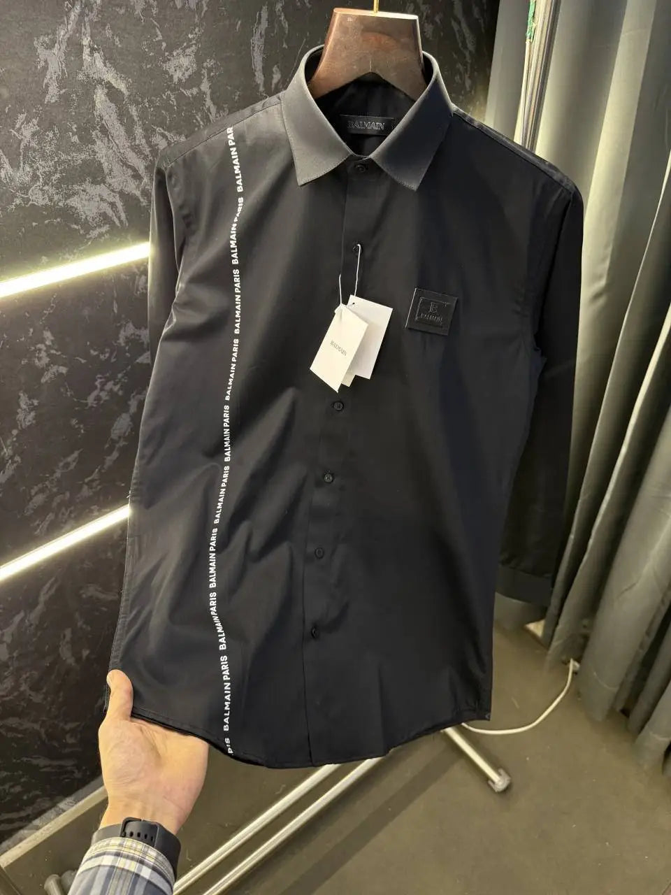 Balmai n Paris Premium Designer Shirt with Original box